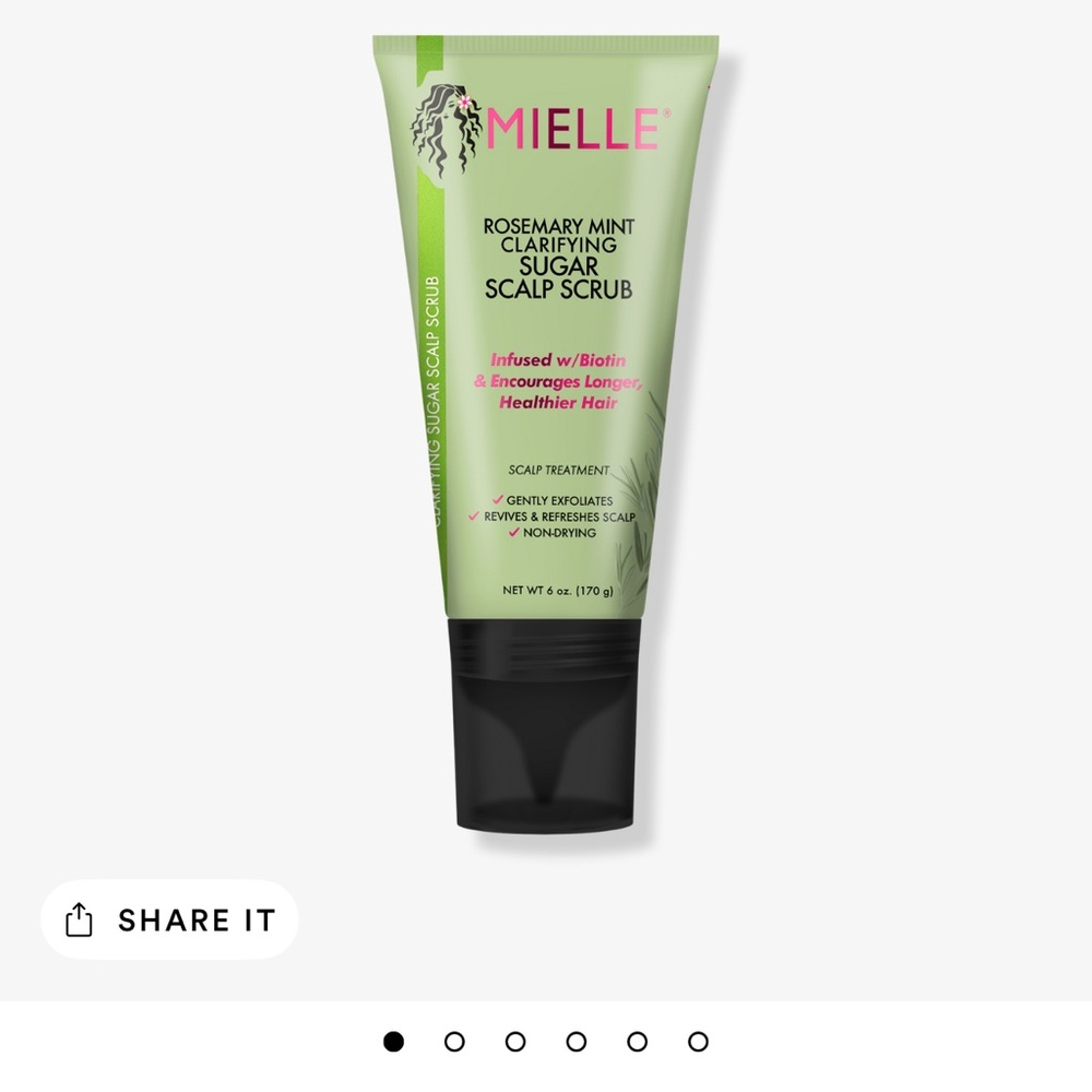 Mielle rosemary mint clarifying sugar scalp scrub